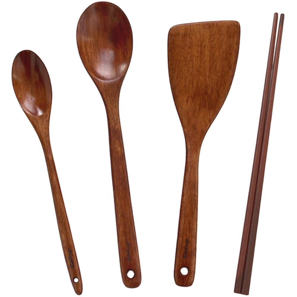 키친구 옻칠 나무 조리도구 4종 세트 10,400원