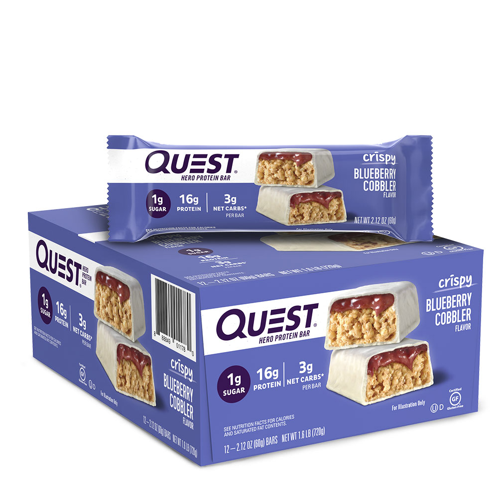퀘스트뉴트리션 히어로 프로틴 바 크리스피 12개입 33,430원