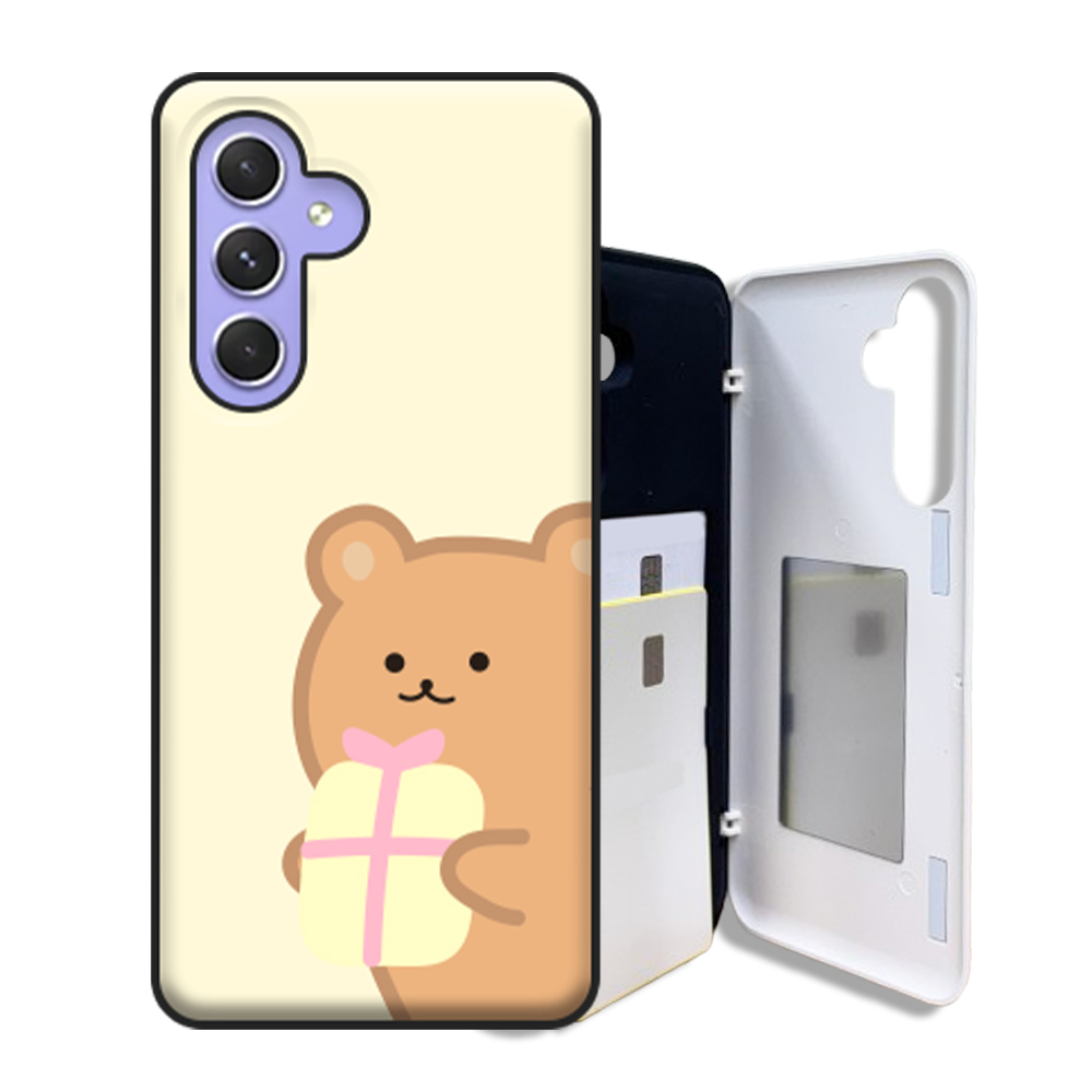 휘케이스 디자인 퀀텀4 (A546) 카드2장 수납 마그네틱 도어범퍼 케이스 17,900원