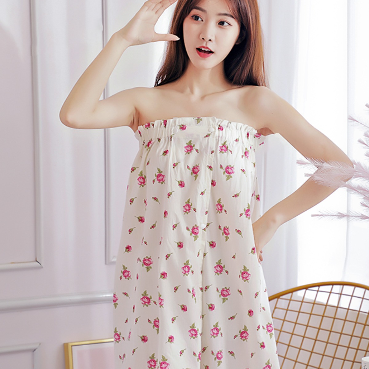 휘잇 여성 로브 골프 샤워 가운 라운지웨어 19,800원