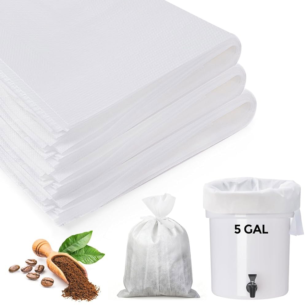 호그뉴어 60PCS 상업용 콜드 브루 커피 백 5갤런 버킷용 20인치 X 일회용 필터 및 모델 메이커 76,500원