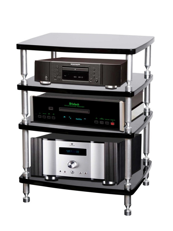 오디오랙 스탠드 스피커 선반 수납장 장식장 다이 받침대 홈시어터 플로어 캐비닛 218,000원