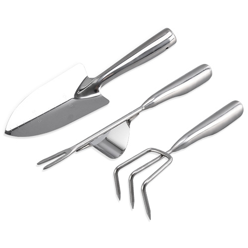 홈플로우 고급형 견고한 스텐 원예 모종삽 + 갈퀴 + 잡초 제거기 세트 32,900원