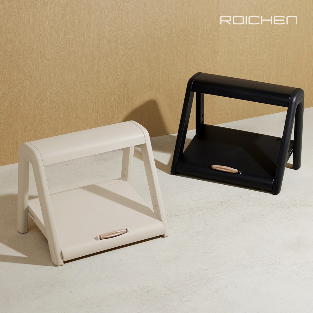 로이첸 2단 높이조절 지압 발받침대 사무실 책상 의자 다리거치대 풋레스트 64,000원