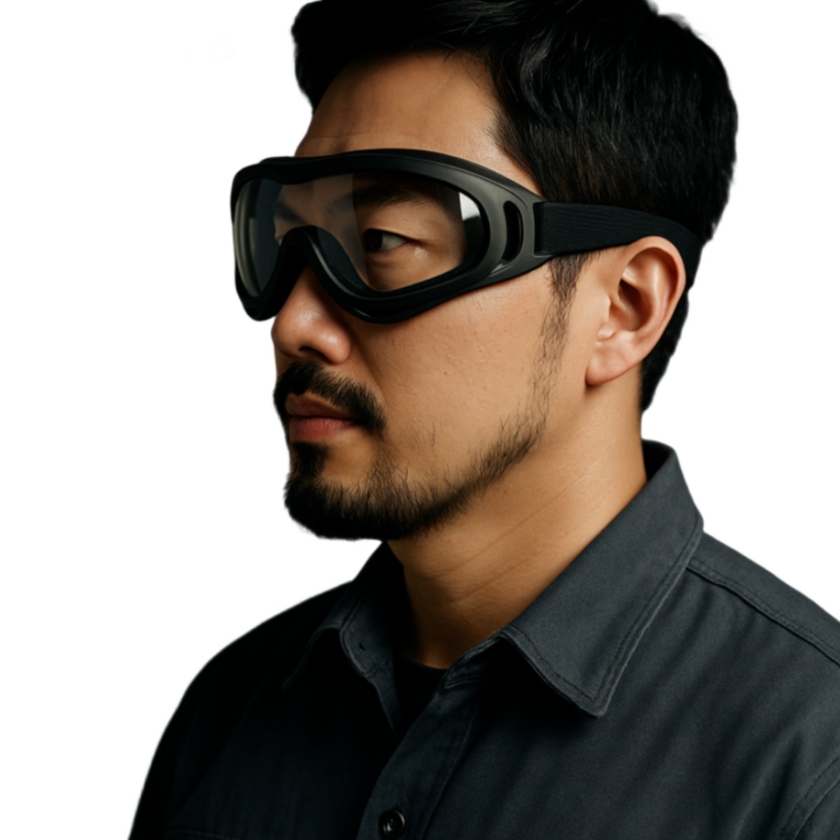 포그제로 김서림방지 투명 고글, 블랙, 1개, 현재가 11,500원