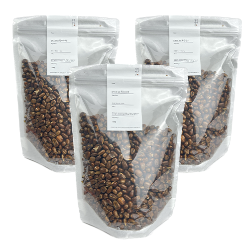 방앗간청년 압력으로 볶은 옥수수차, 500g, 3개, 1개입 18,900원