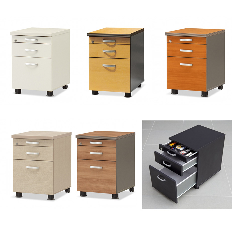 [무료배송] 사무용 고급 펜 목재서랍 책상서랍 이동서랍장 사무실 3단 볼레일 78,900원