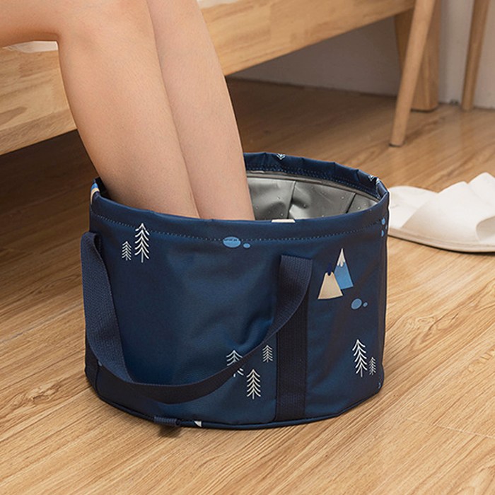 ecolucky 휴대용 족욕바구니 가방식족욕기 임산부 족욕바스켓 대야 12L 7,980원