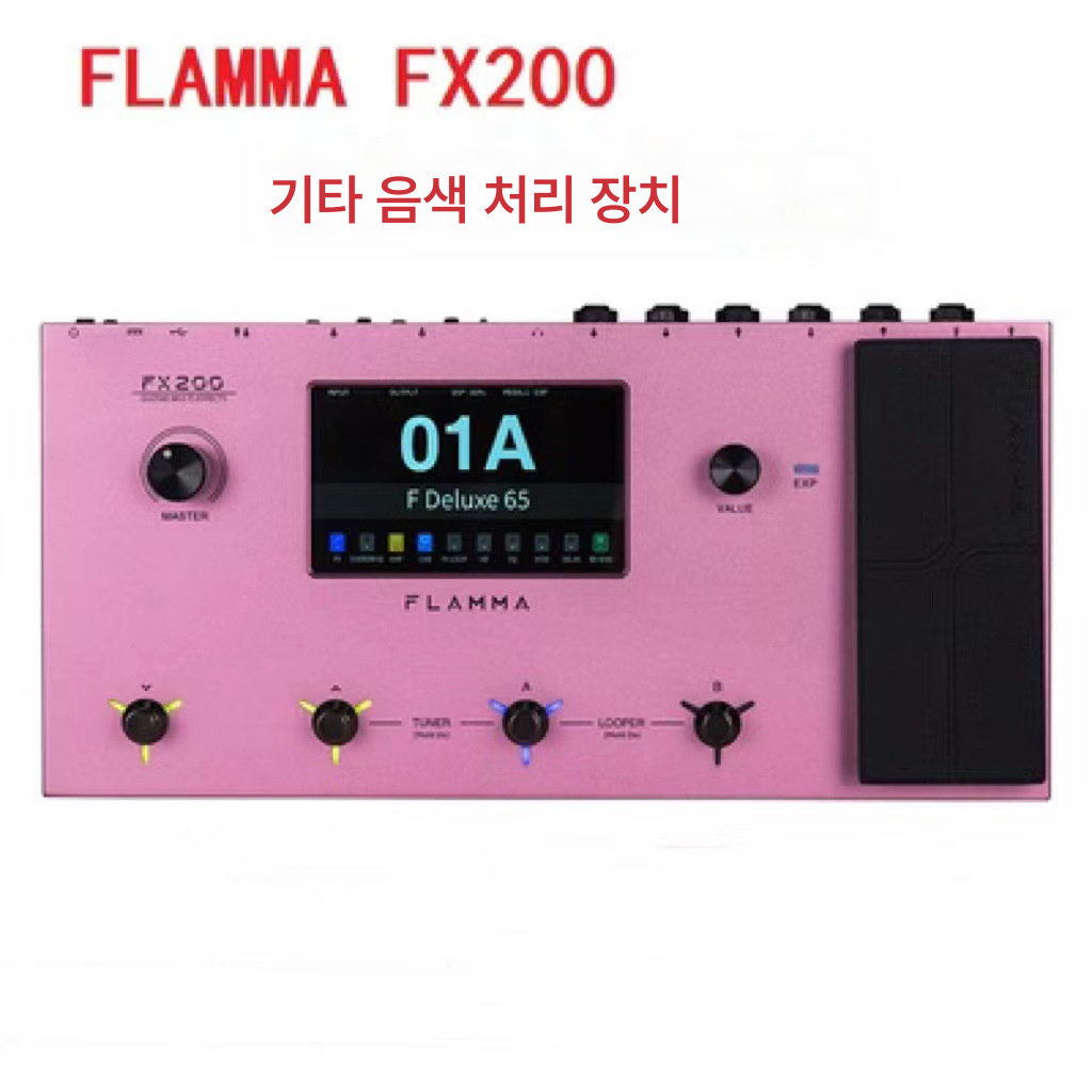 FLAMMA FX0 기타 음색 프로세서 스피커 아날로그 IR 샘플링 FX150B 통합 이펙터 626,500원