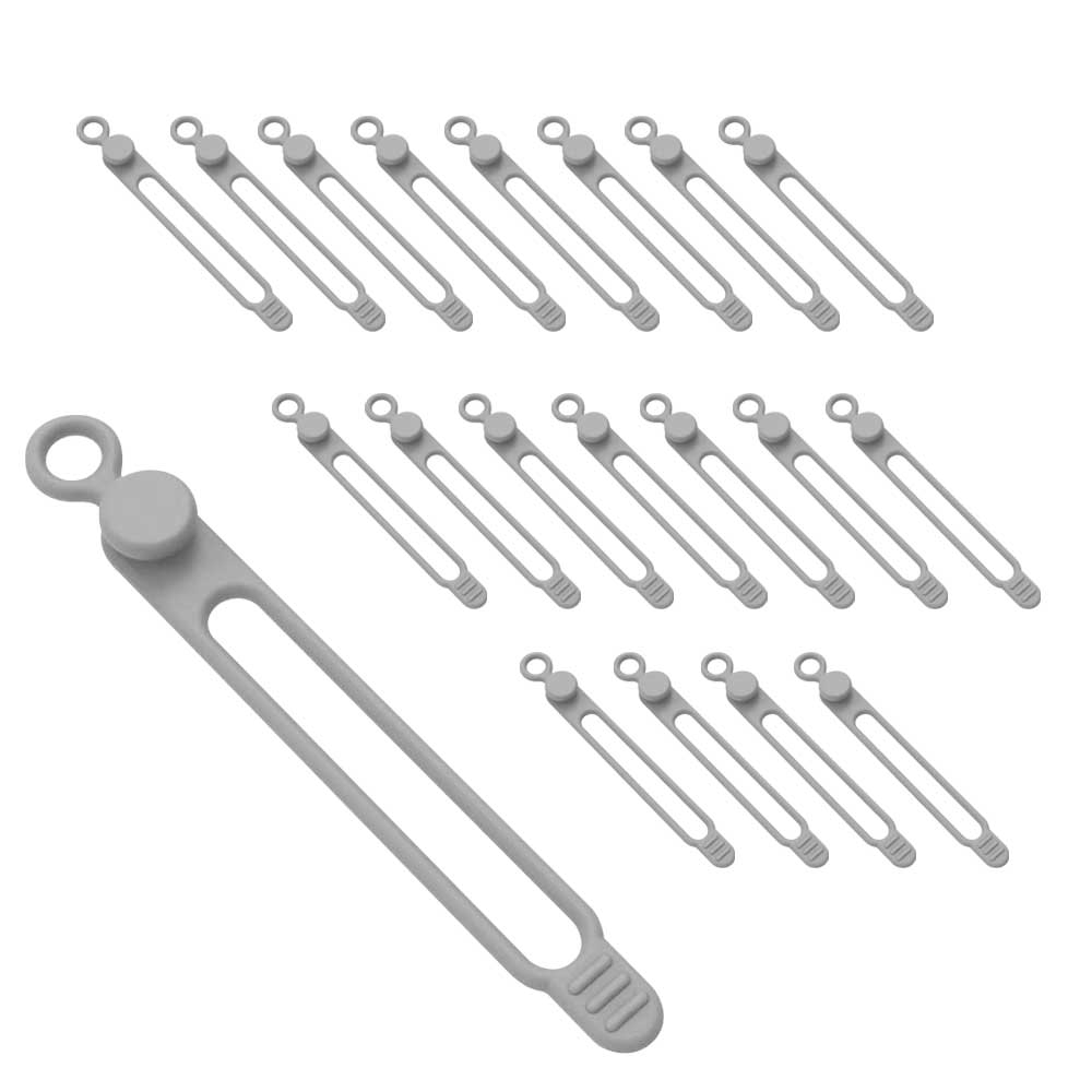 쥬롬 실리콘 케이블 타이 선 정리 홀더 5,200원