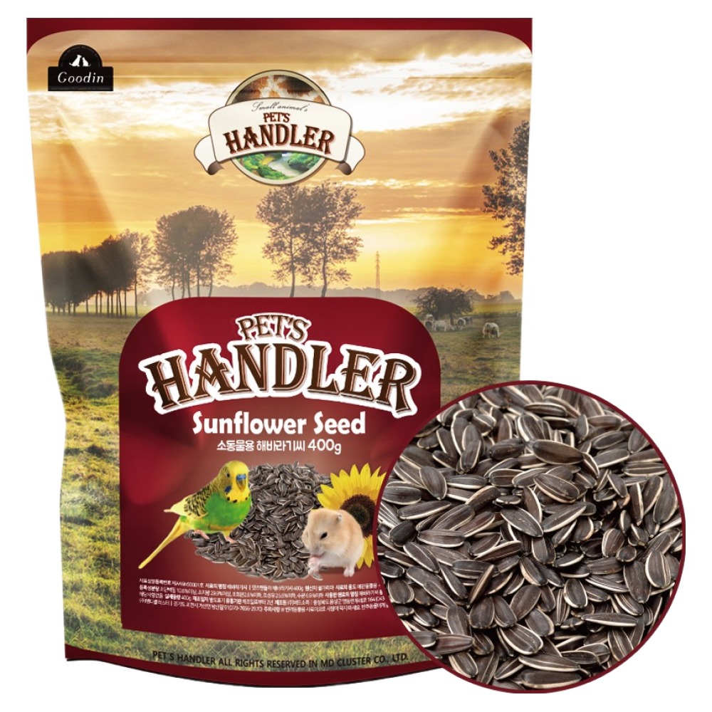 펫츠핸들러 소동물 영양간식 해바라기씨, 400g, 1개 3,100원
