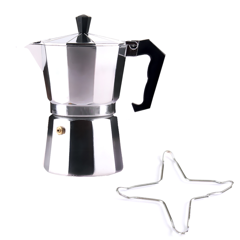 에스프레소 모카포트+사발이세트 수동 홈카페 핸드드립포트 캠핑 커피주전자 커피 서버, 1개 9,800원