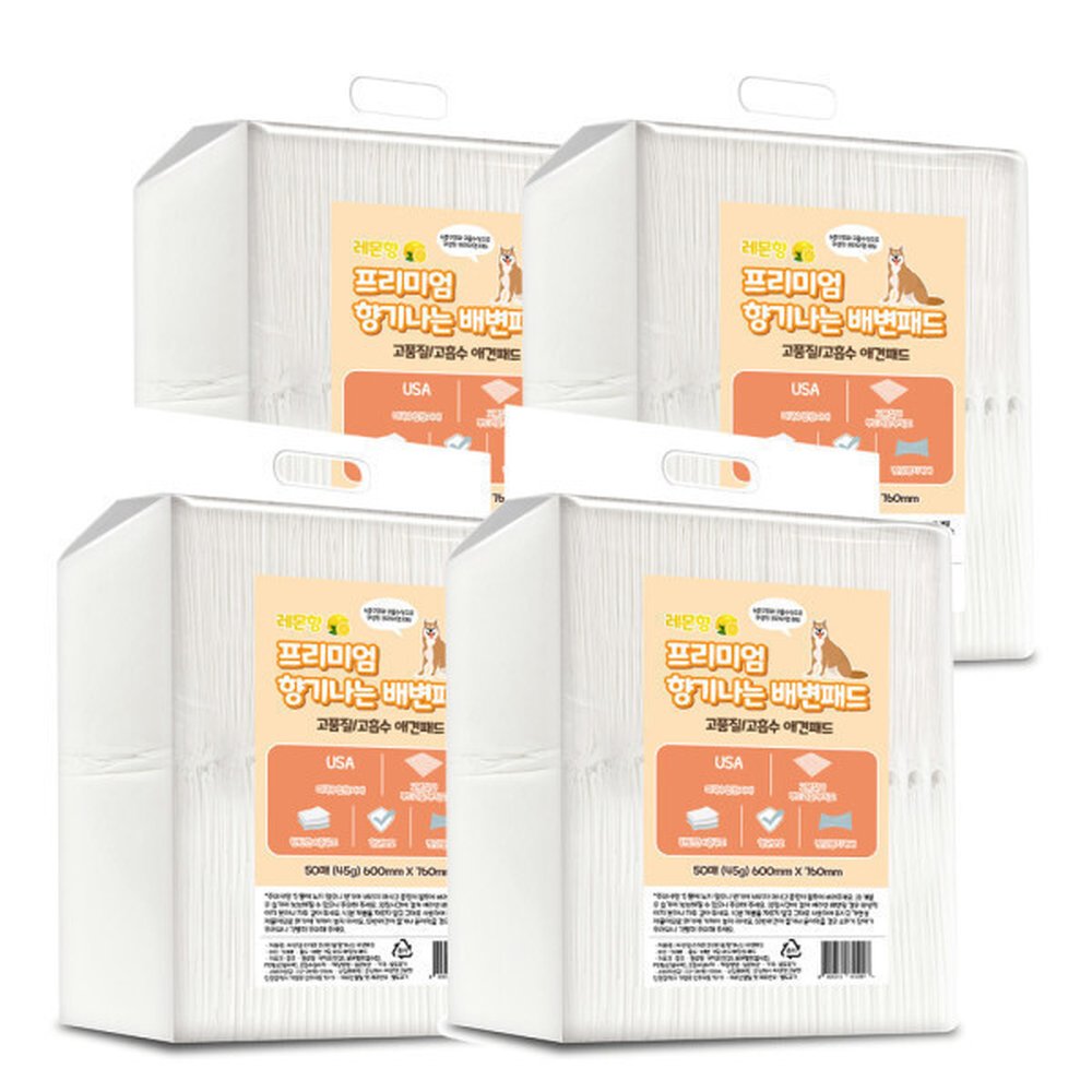 씨엔앨라이프 디럭스 배변패드 레몬향 45g x 200매 47,680원