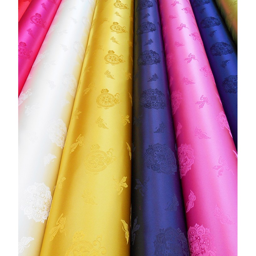 [한복원단] 44인치 장수단 한복양단, 301번 백색 7,700원