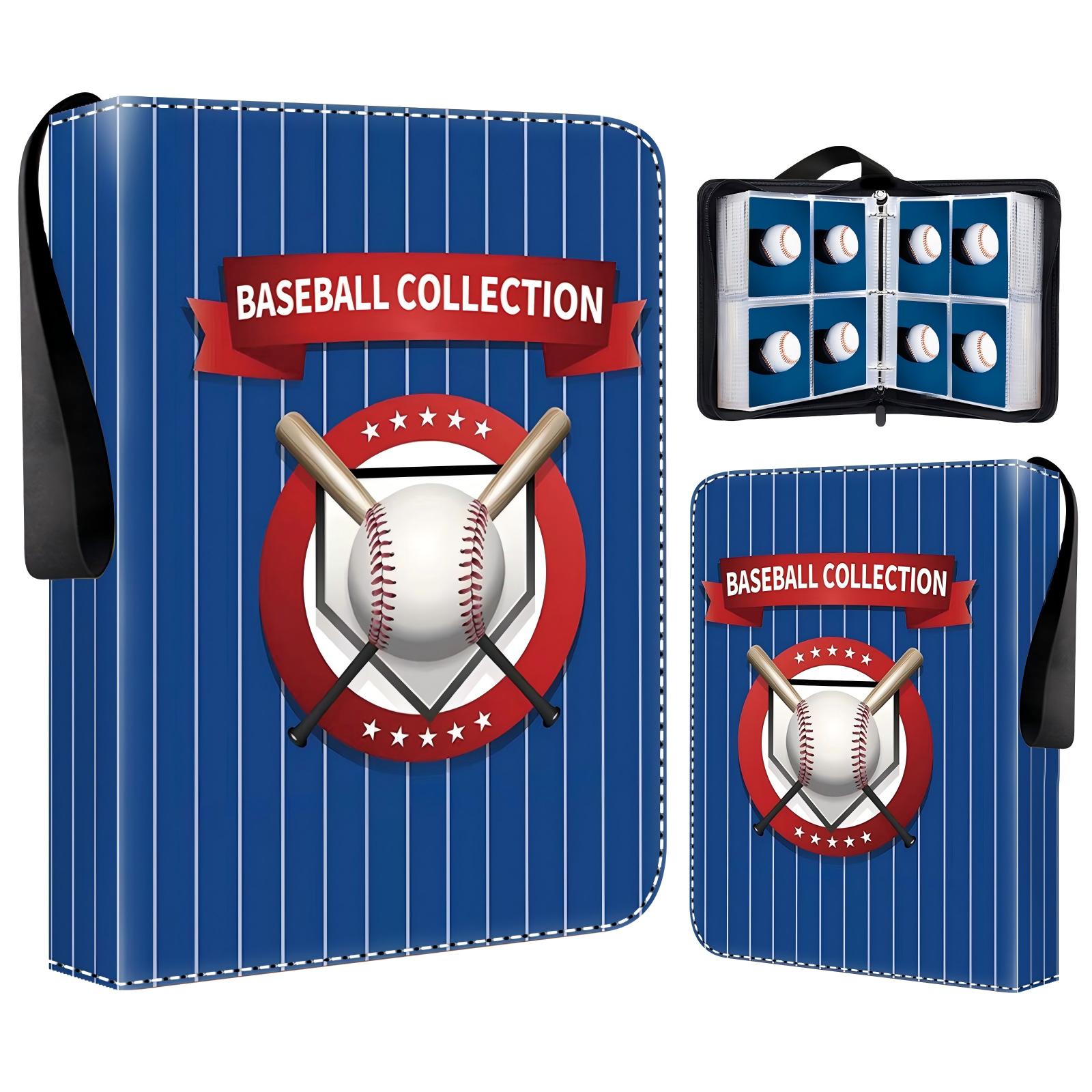 VergHatia 대용량 카드 보관 앨범 440 장 게임 축구 야구 포카 바인더 카드 저장 앨범 수집첩 분리 가능, 푸른 색 17,900원