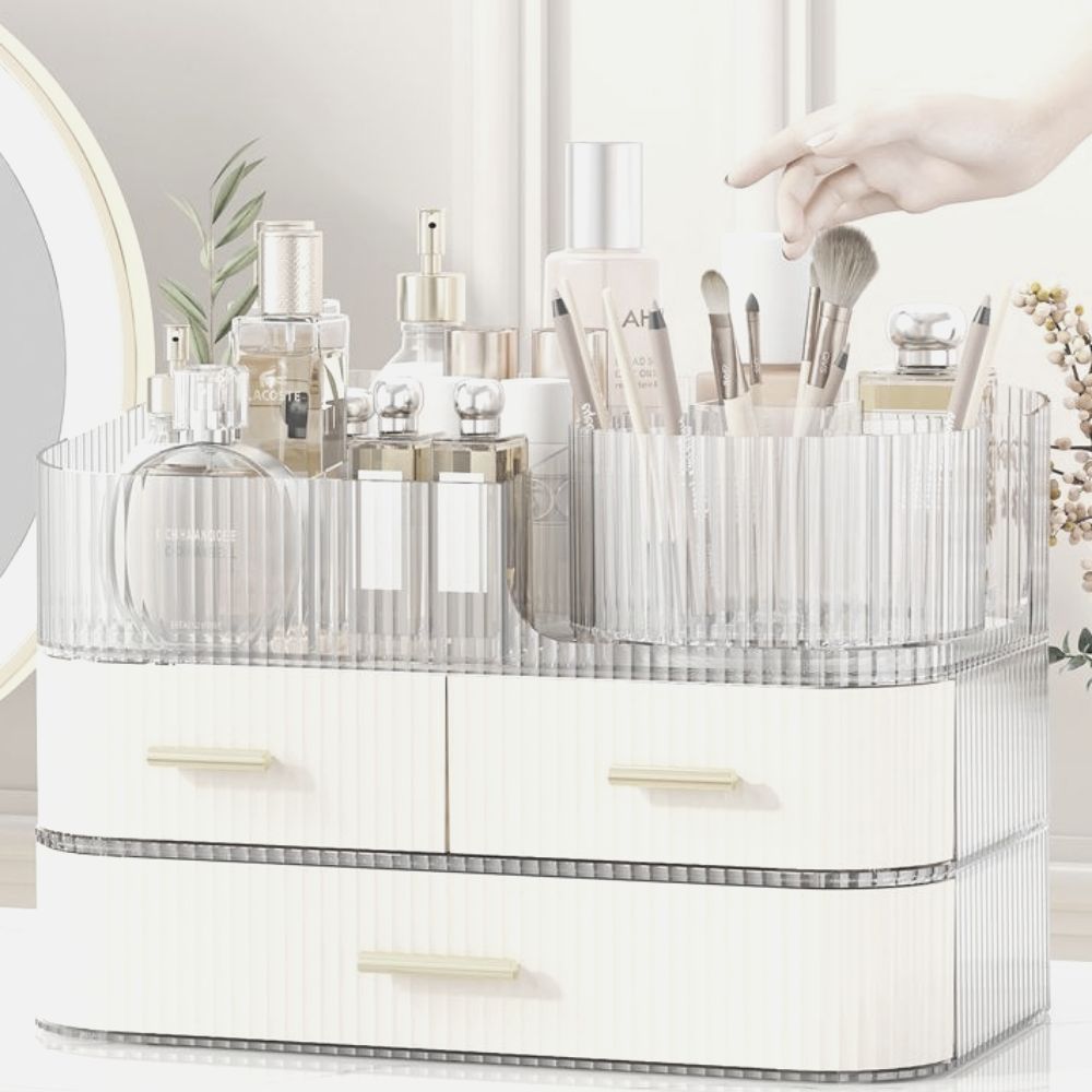 본생활 화장품정리함 화장품정리대 메이크업 서랍형 회전형화장품정리 22,000원