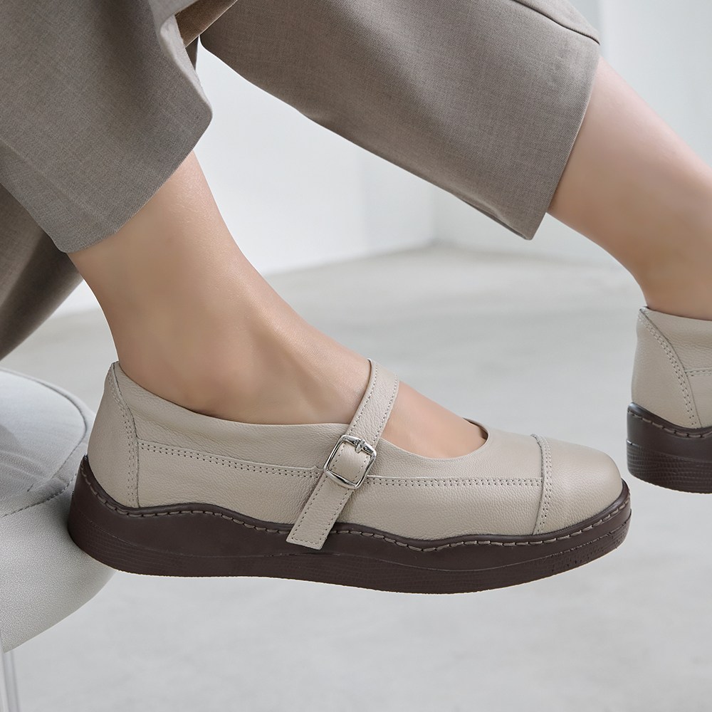 제이슈 지쎄수제화 고트가죽 코므 플랫폼 메리제인 슈즈 4cm 92,800원