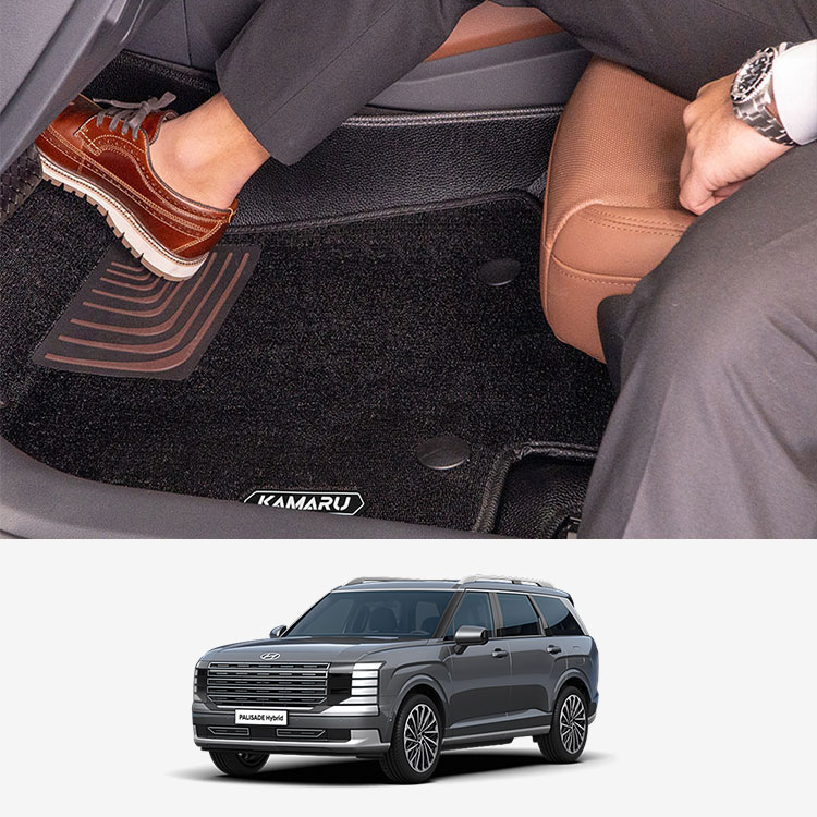 카마루 디올뉴 팰리세이드 LX3 (24년12월~현재) 듀라 입체매트 1+2열 자동차매트 카매트 255,000원