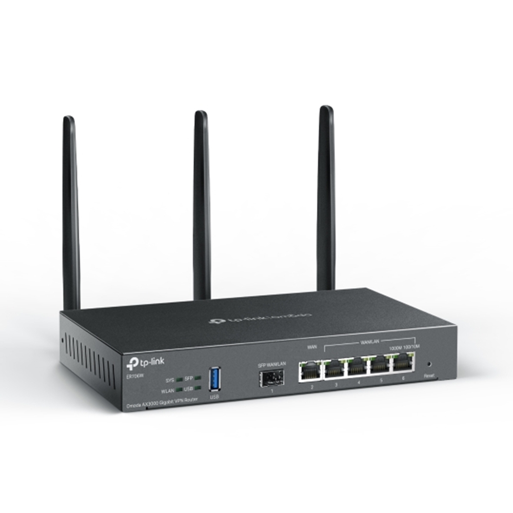[공식판매점]티피링크 ER706W Wi-Fi 6 VPN 라우터 외부 분리형 안테나 Omada 솔루션 z, ER706W, 1개 242,000원