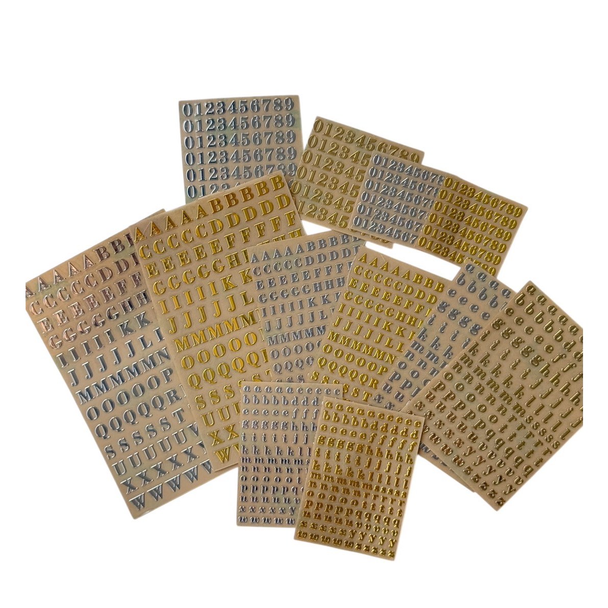 이니셜 금속 파츠 알파벳 스티커 레진아트 쉐이커 레진재료 900원