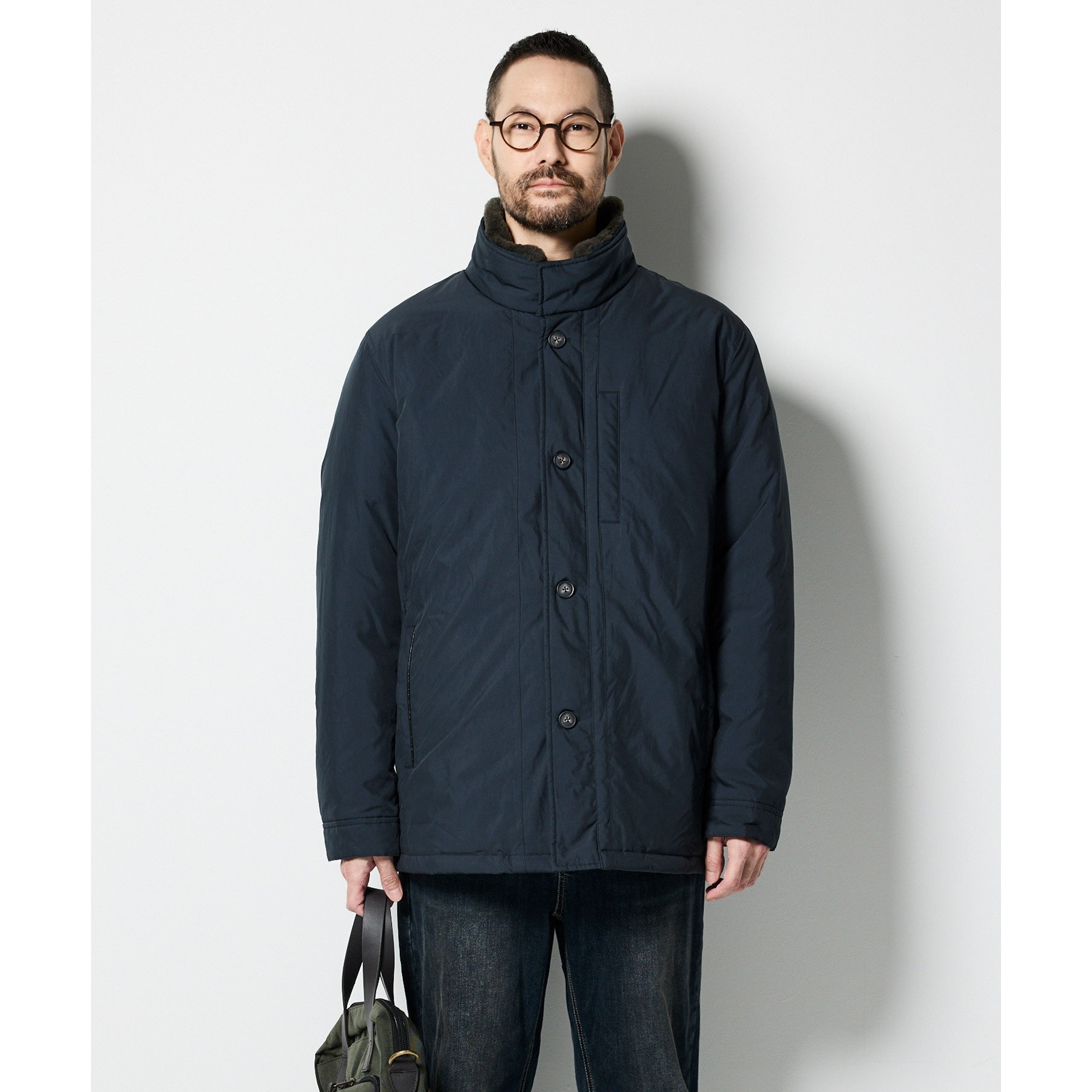 DIEMS DIEMS 퍼에리 덕 다운 코트점퍼_네이비 (클래식핏)-DJPUD02CSN 110,000원