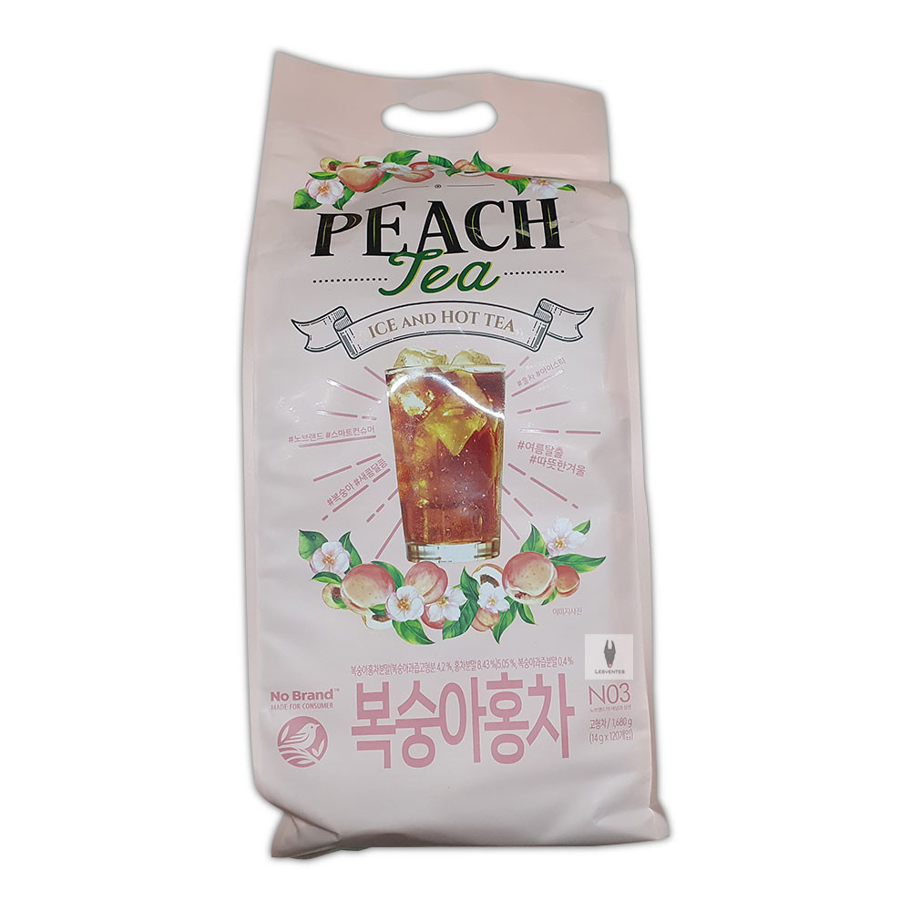 노브랜드 달콤하고 깔끔한 복숭아홍차 120입 64,990원