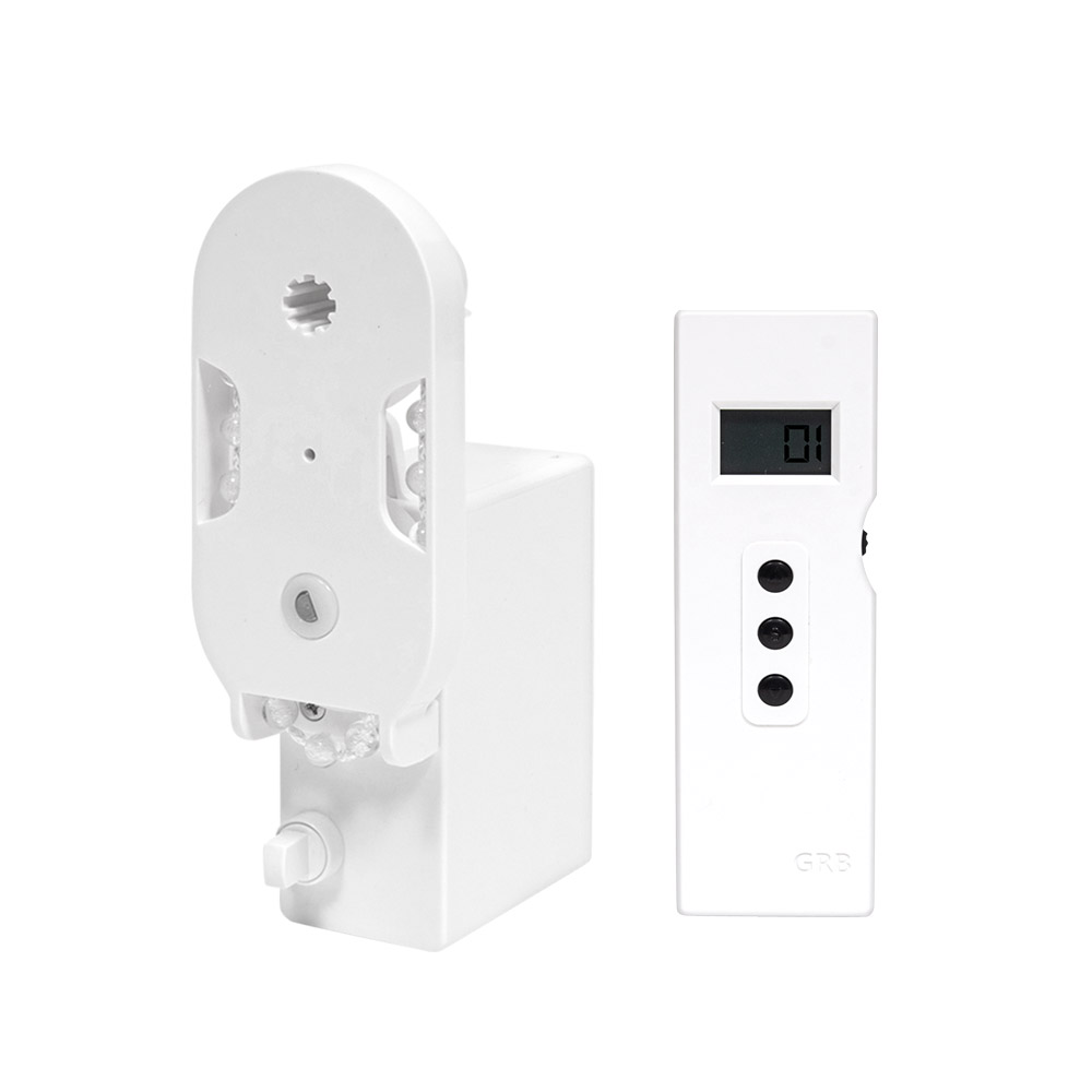 GRB 뉴슬림 무선 전동 블라인드 본체1+15채널 멀티리모콘 충전식 롤 콤비 암막 자동 블라인드 가정 사무실 179,000원