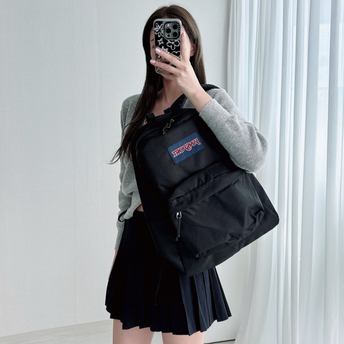 [정품] 잔스포츠 슈퍼브레이크 백팩 가벼운 데일리 학생 노트북 가방 + 키링 44,790원