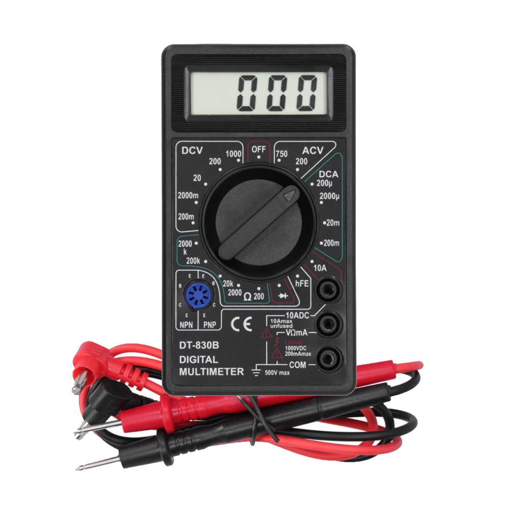 랩앤툴스 휴대용 디지털 멀티테스터기 DT-830B 블랙 5,960원