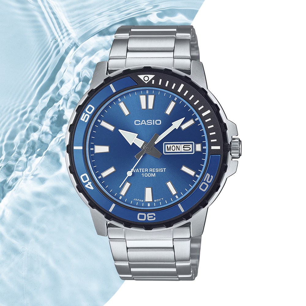 백화점AS가능 카시오 방수 스포티 메탈 시계 MTD-125D-2A1 지코스모 제품 156,000원