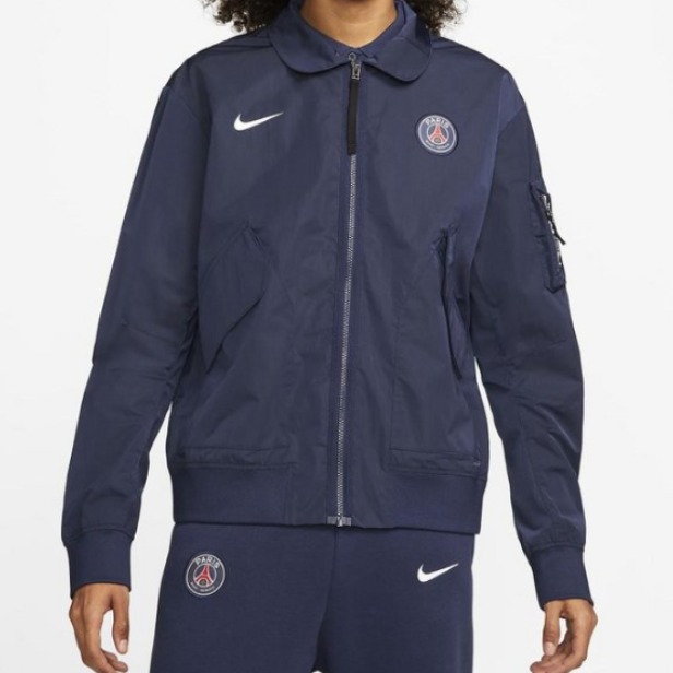 나이키 PSG 파리생제르망 언라인드 우븐 봄버 자켓 DN1489-410 138,000원