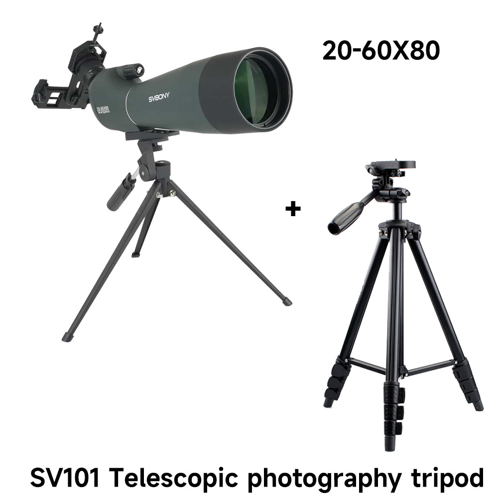 Svbony SV28A 스포팅 스코프 25-75x100/20-60x80 FMC 양궁 야생동물 관찰 야외 모험한 초보자용 356,070원