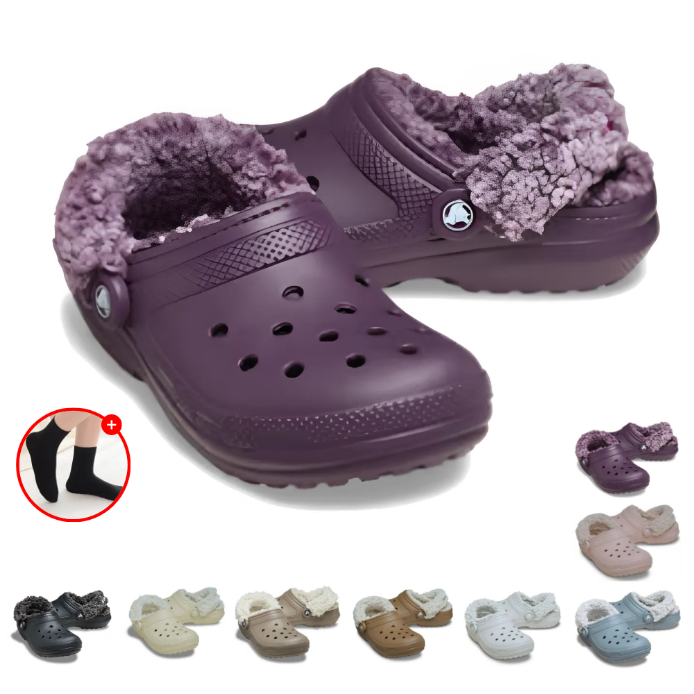 정품 크록스 클래식 플리스 라인드 클로그 남녀 공용 캠핑 남자 여자 사무실 슬리퍼 겨울 커플 실내화 작업화 털 샌들 탐나고 무지 양말 83,200원