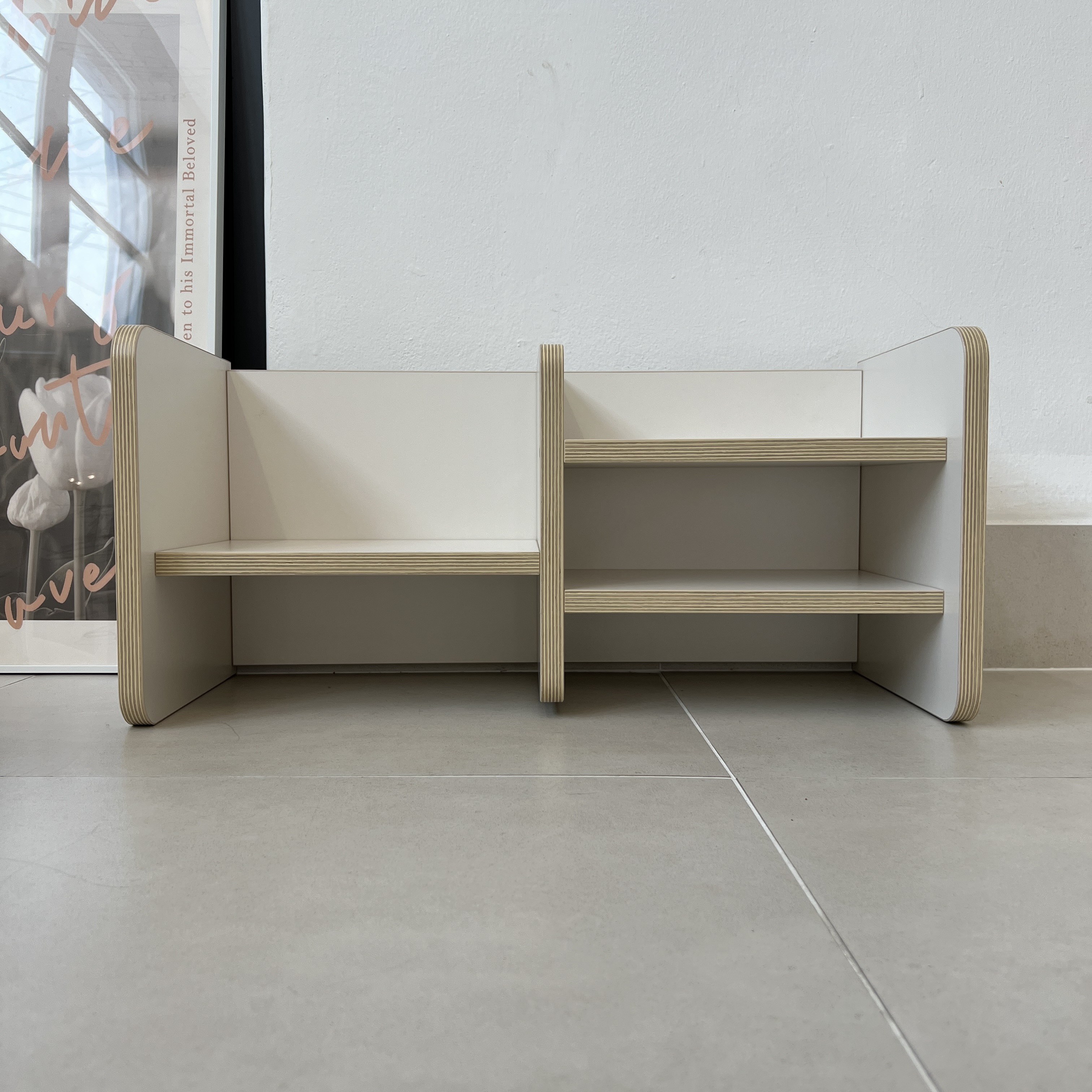 비노즈 아기 슈벤치 신반 의자 유아 현관 벤치, 2단, 화이트 76,500원