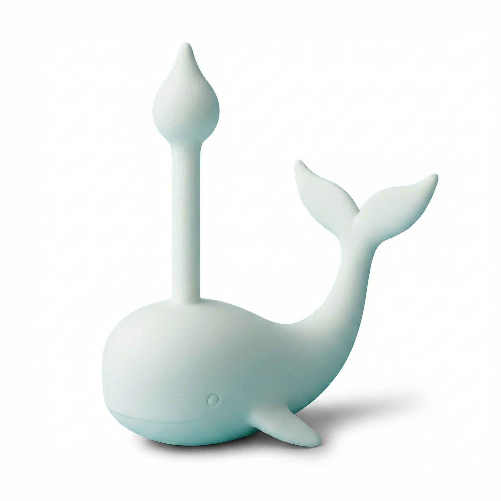 팹큐브 무타공 스탠드 캐릭터 휴지걸이, 1개, 우아한 고래-퓨어 화이트 39,900원