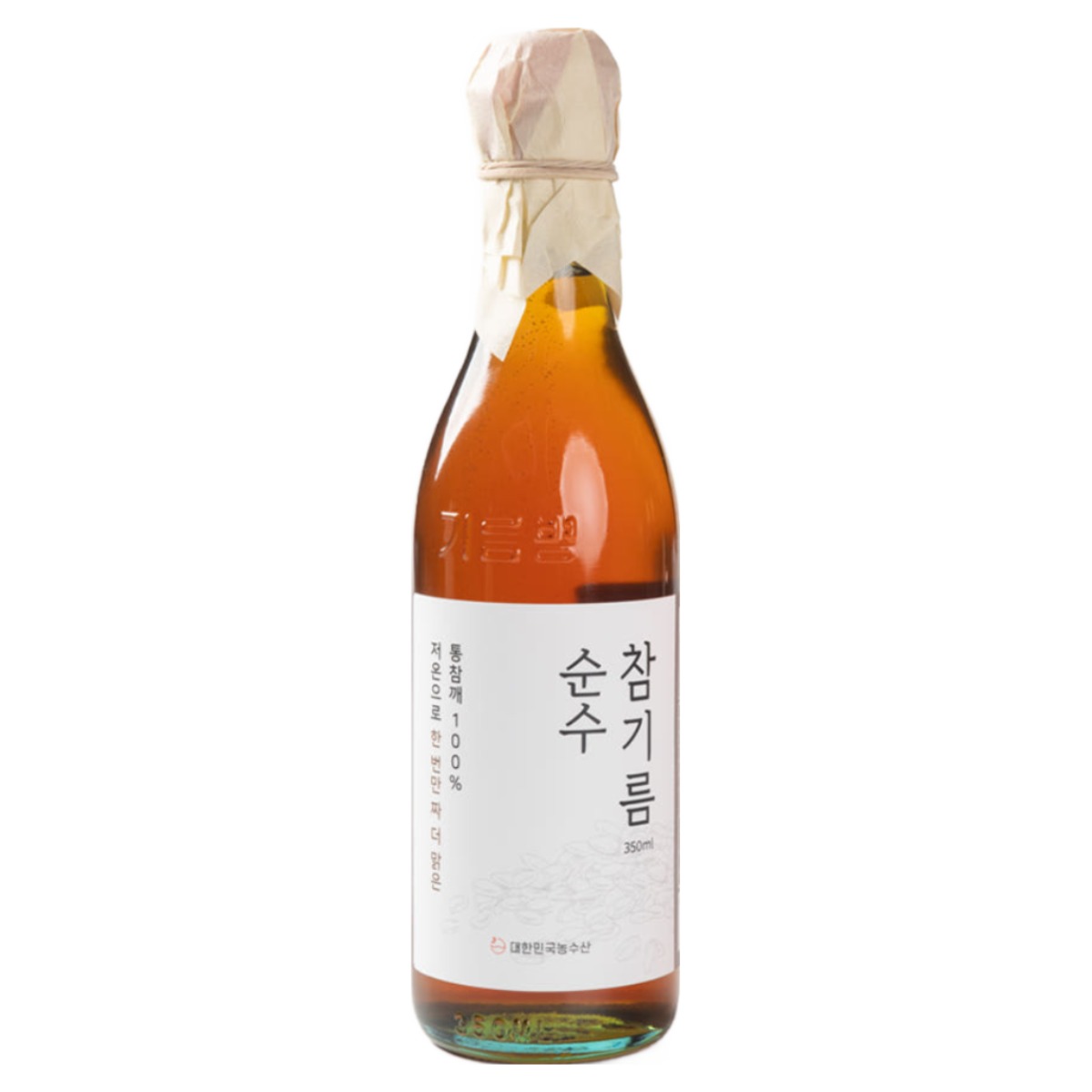 대한민국농수산 저온압착 순수 참기름 생 기름, 350ml, 1개 11,550원