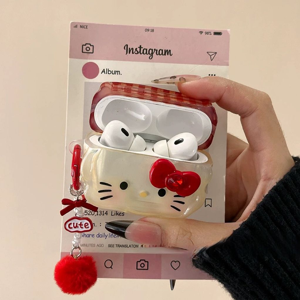 TYREUS 귀여운 캐릭터 키티 케이스 에어팟 호환 케이스 13,800원