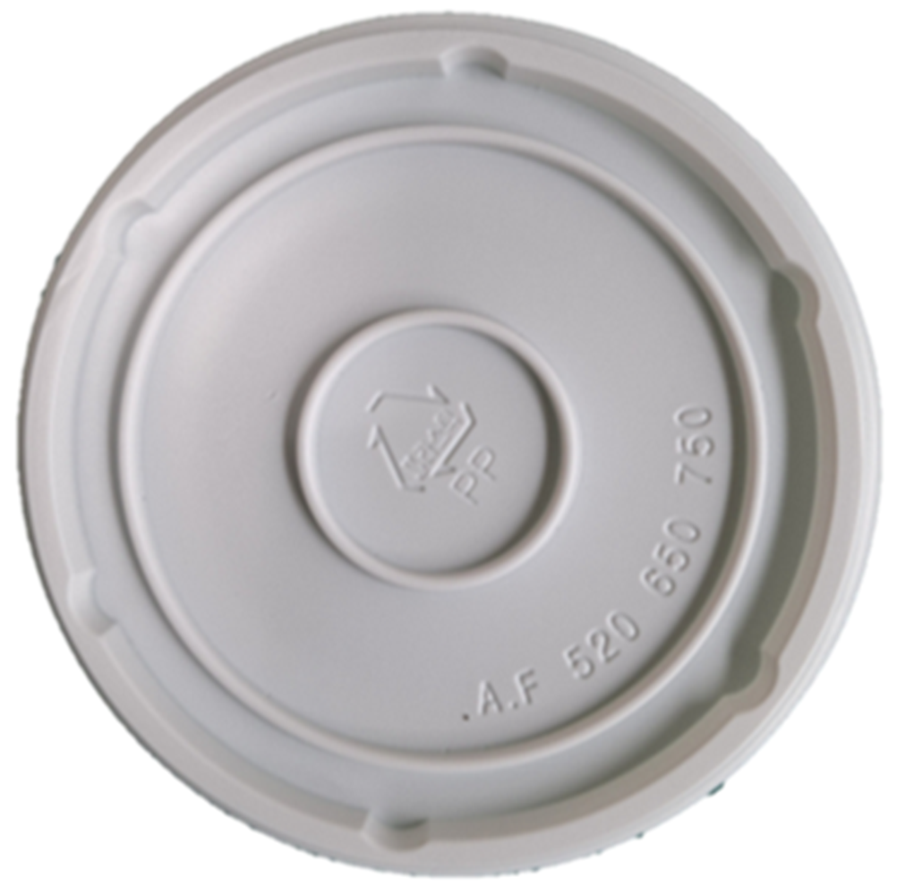 520/750 cc 겸용 일회용 종이용기 백색 뚜껑 125 mm, 오늘출발, 1박스, 1000개입 47,000원