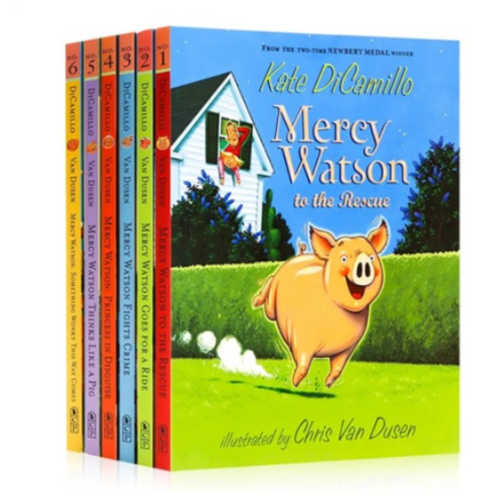 국내발송 영어원서 Mercy watson 6권  머시왓슨 얼리챕터북 음원 AR2점 후반대 10,370원