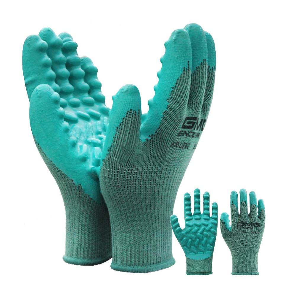 장갑이네 GMG 지엠지 공구왕 황부장 안전 코팅장갑 진동 충격 방지 안티 바이브레이션 KR-L8000, KR-L8000, 1개 5,500원