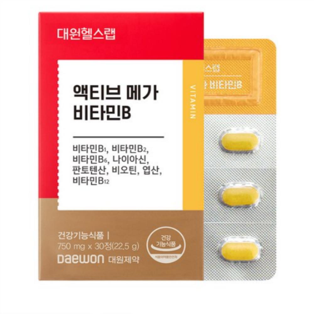 대원제약 대원헬스 액티브 메가 비타민B 144,570원