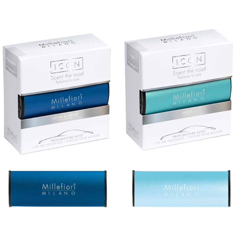 [1+1] 밀레피오리 향기좋은 고급 차량방향제 송풍구형, 클래식 화이트머스크, 2개 35,000원