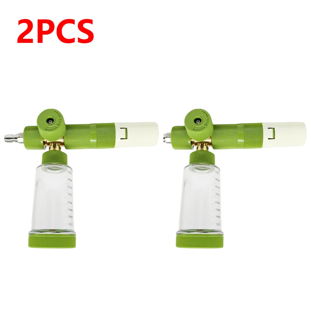 1/2PCS 100ml 원래 액체 폼 분무기 4500PSI 압력 세척기 1/4 ''세차 용 빠른 연결 압력 폼 캐논 ​ 46,800원