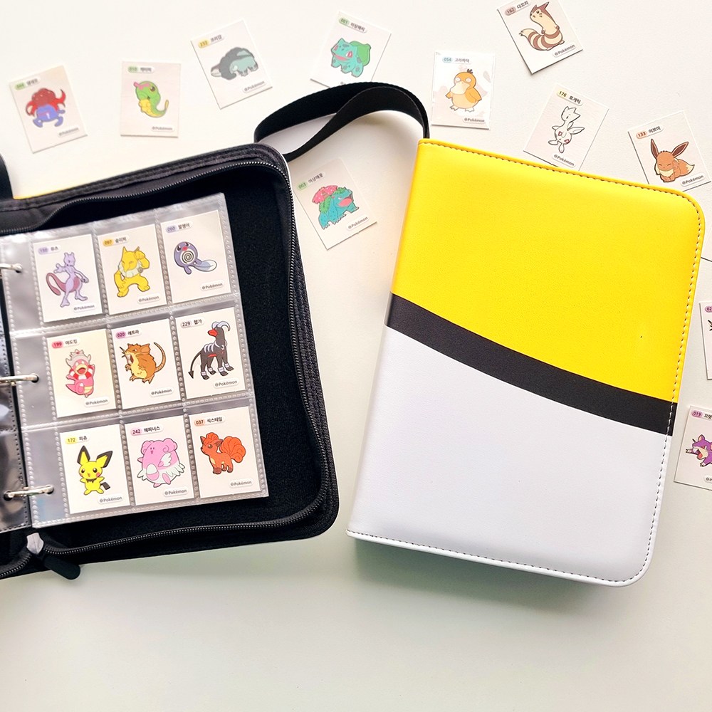 포켓몬 띠부씰 앨범 포켓몬 카드 디지몬 바인더 스티커 북 도감 케이스 OPP 보관함 속지 16,800원