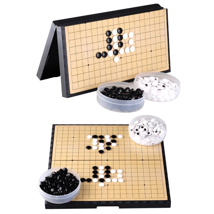 휴대용 접이식 자석 바둑판 세트 [대형] 37cm*37cm 남녀노소 성인 어르신 노인정 회사 직장 휴게실 학생 청소년 오목 알까기 바둑 오목 게임 캠핑 보드게임 집콕놀이 바둑판 22,000원