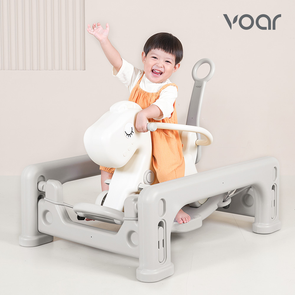 보아르 아가홀스 4in1 무소음 아기 붕붕카 흔들말 스프링카 세트 109,000원