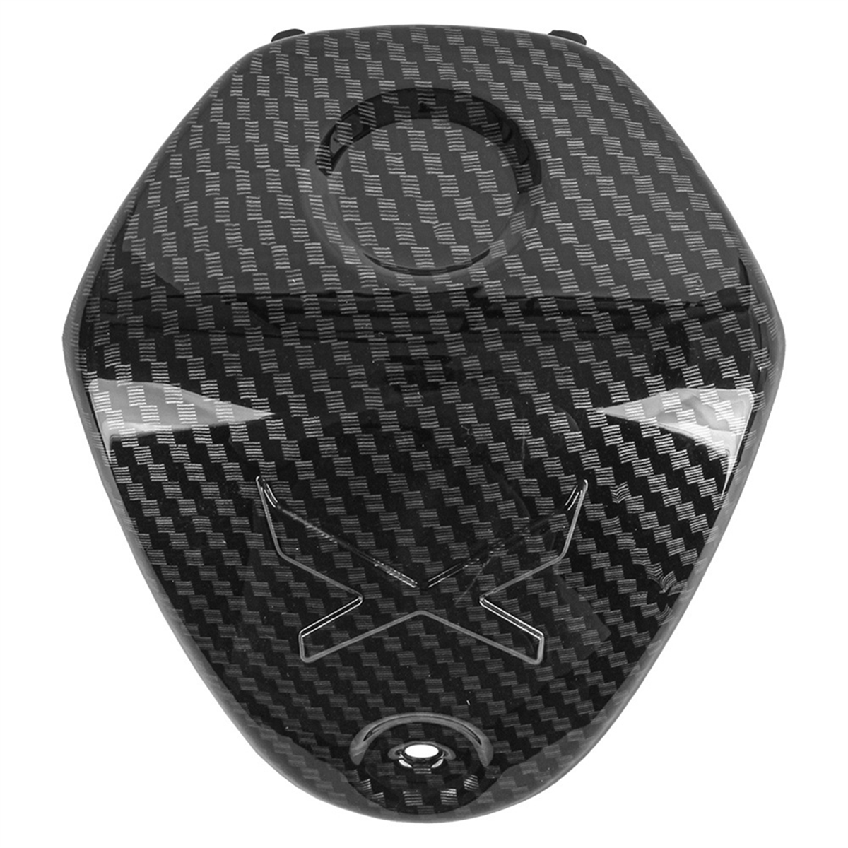 야마하 xmax x-max 용 오토바이 핸들 바 상단 중앙 커버 300 2017-2023 액세서리 ABS Carbon Fiber 14,640원