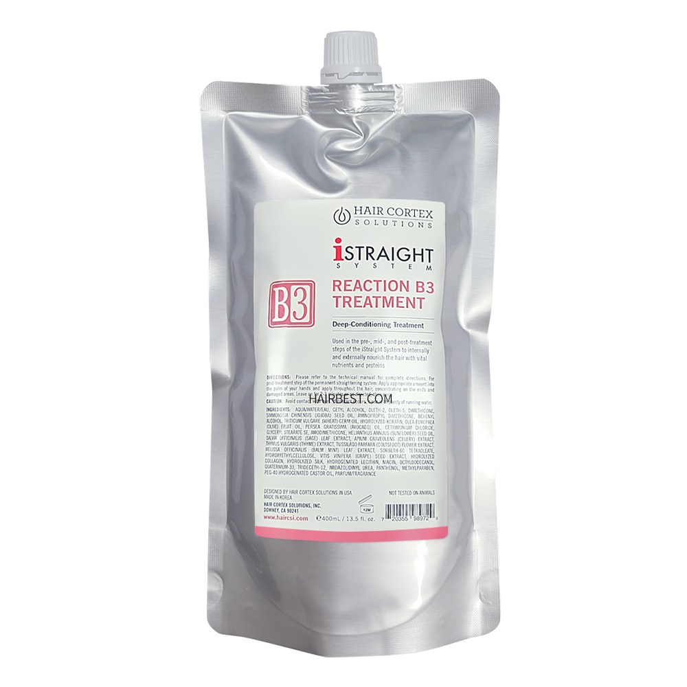 B3 리액션 트리트먼트 400ml 살롱케어 손상모발집중 클리닉, 1개, 400ml 55,000원