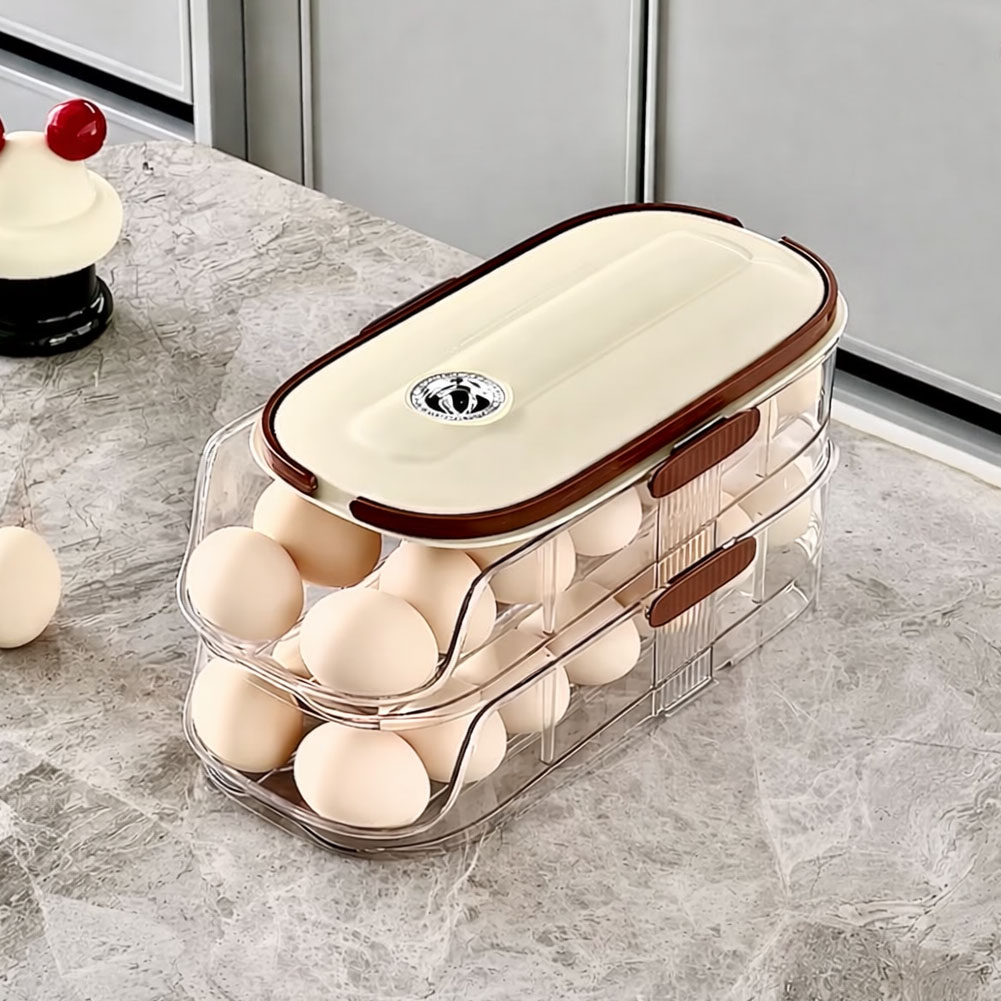 헬로제인 슬라이딩 계란 정리함 보관함 트레이, 투명, 1개 15,900원