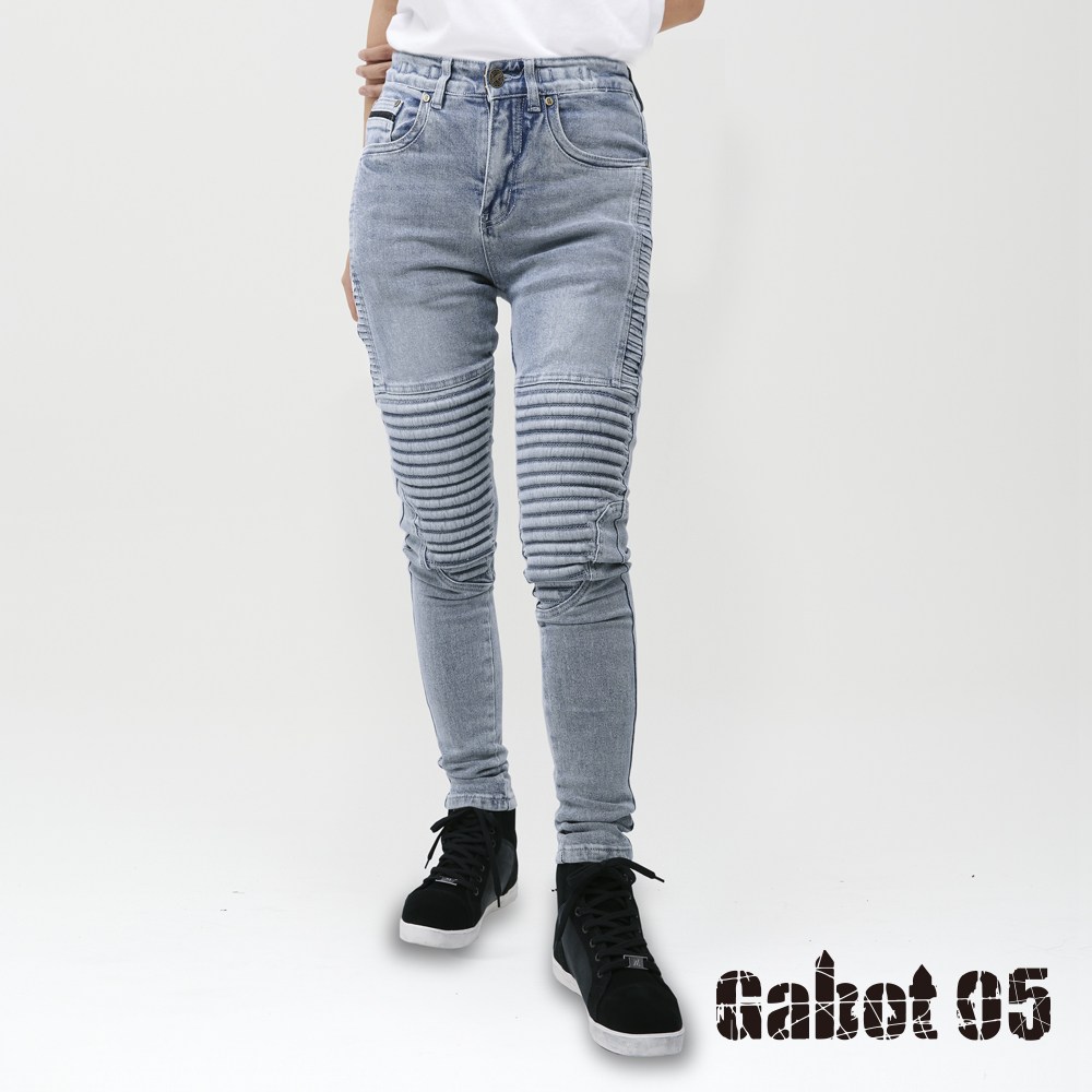 블랙비자칼 오토바이 BBJ 가봇 GABOT 05 아라미드 라이딩진 블루 245,000원